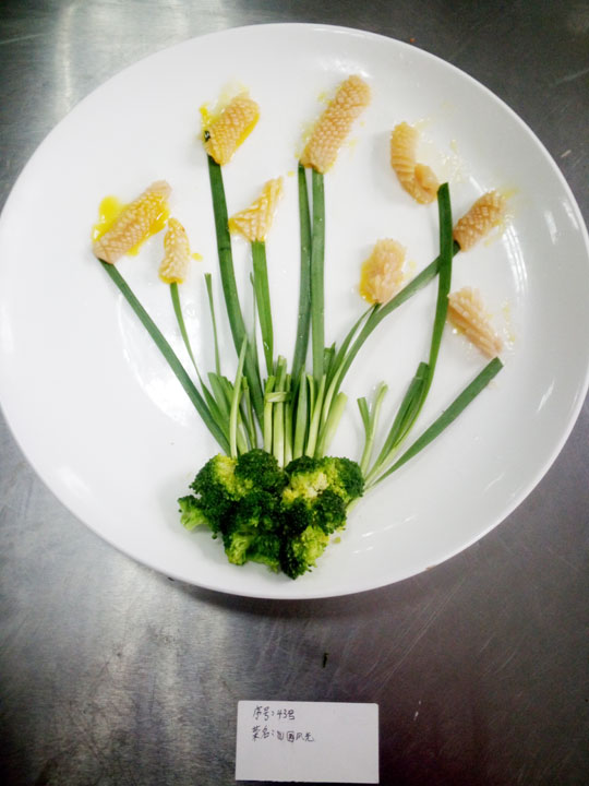 烹饪三班热菜评比二