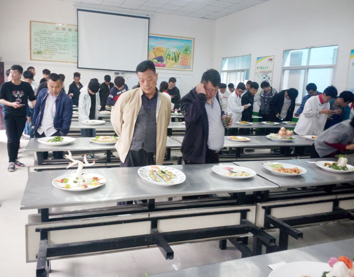 烹饪三班热菜评比一
